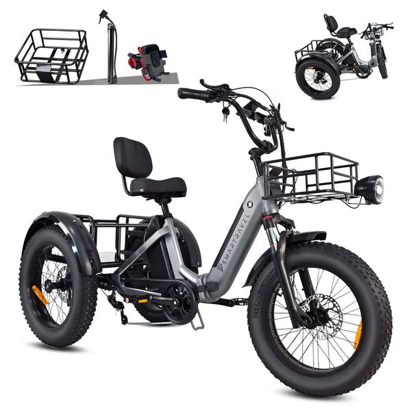 Smartravel Hauler ST301 Dual Battery Cargo Electric Tricycle