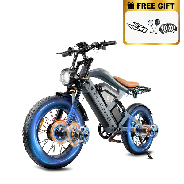 Smartravel Raptor ST202 Pro Dual Motor and Battery eBike