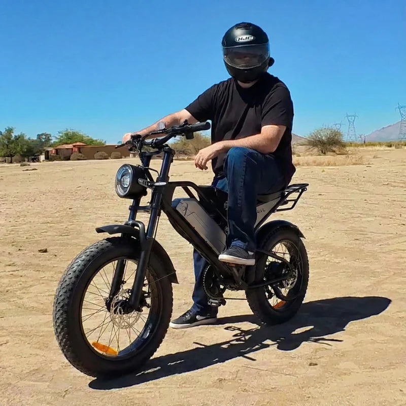 Smartravel Explorer DK400 1000W Moped Style Offroad Electric Bike Fat Tire