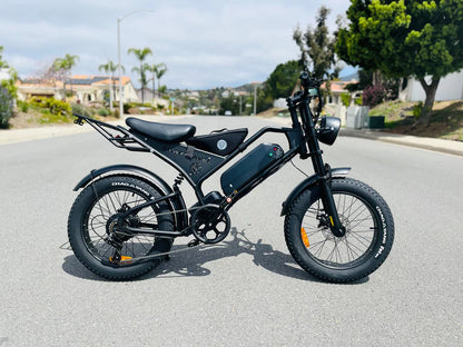 Smartravel Explorer DK400 1000W Moped Style Offroad Electric Bike Fat Tire