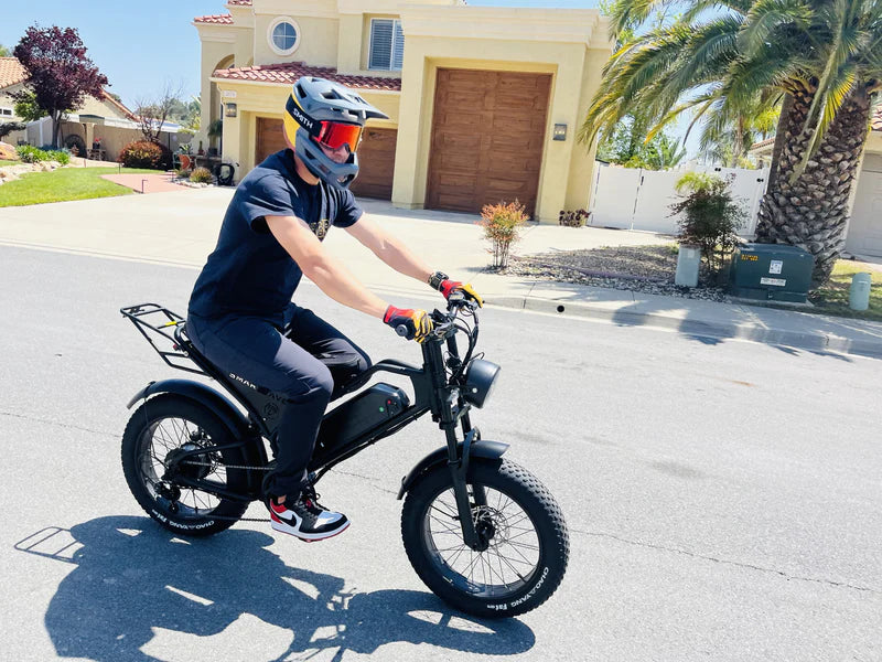 Smartravel Explorer DK400 1000W Moped Style Offroad Electric Bike Fat Tire