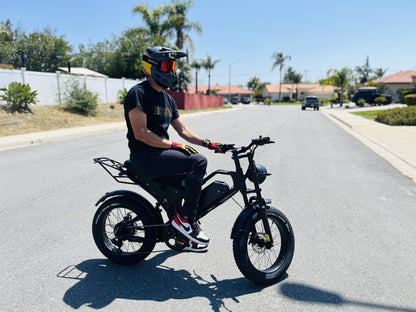Smartravel Explorer DK400 1000W Moped Style Offroad Electric Bike Fat Tire