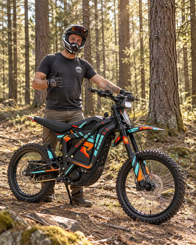 GILLA EXTREME3 Mid-Drive Off-Road Electric Dirt Bike