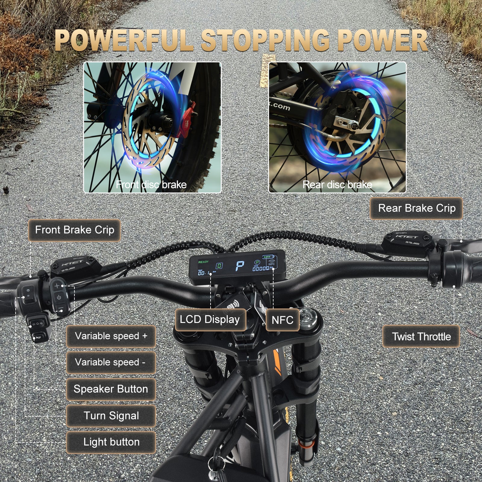 ZonMen 6500W Electric Dirt Bike M23