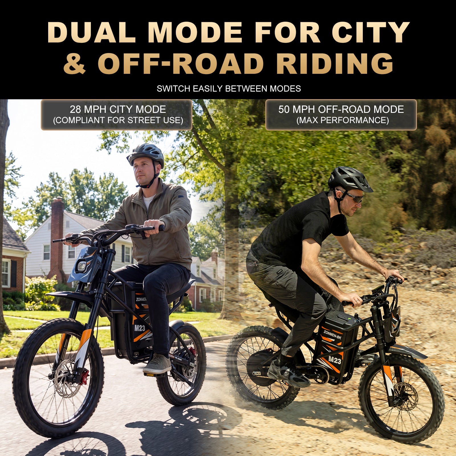 ZonMen 6500W Electric Dirt Bike M23